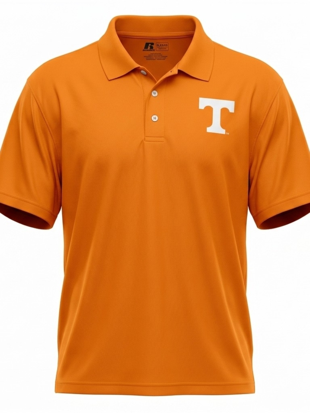 Russell Athletic Tennessee Volunteers Polo Shirt‎ Orange 3XL